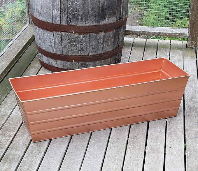 Achla Designs C-21C Plated Flower Box, Window Flowerbox Planter - Image 3