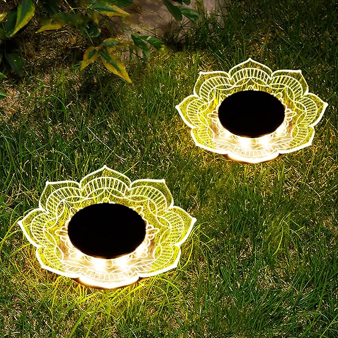 Roaming Acrylic Petal Bury Light 3-Pack Suitable - Image 4