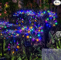 Kwaiffeo 4 Pack Solar-Powered Firework Fairy Lights, Solar Light Outdoor by Kwaiffeo