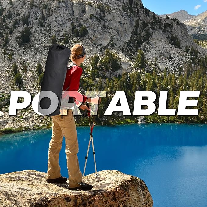 Ainfox Hammock Camping Chair, Foldable Portable Rocking Chairs - Image 6