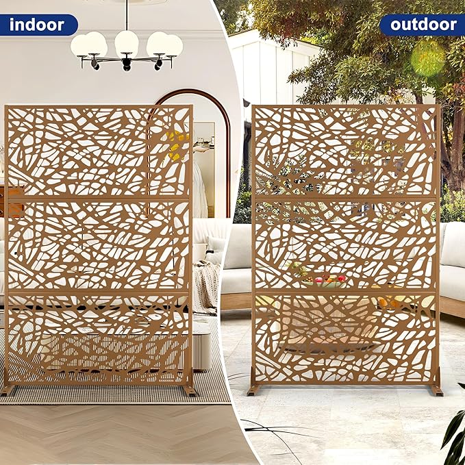 Outdoor Privacy Screen, Freestanding Privacy Fence Panels - Image 6