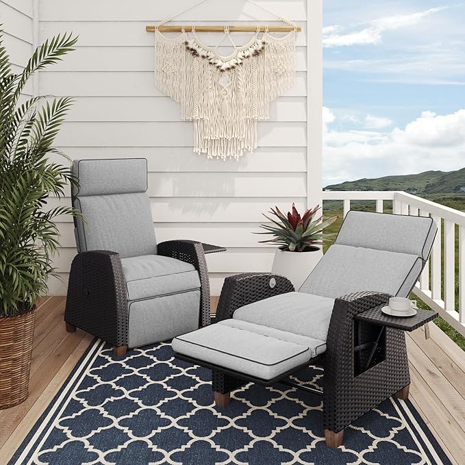 Grand patio Outdoor Reclining Chairs by GrandPatio