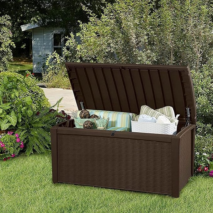 Keter Borneo 110 Gallon Resin Deck Box - Image 9
