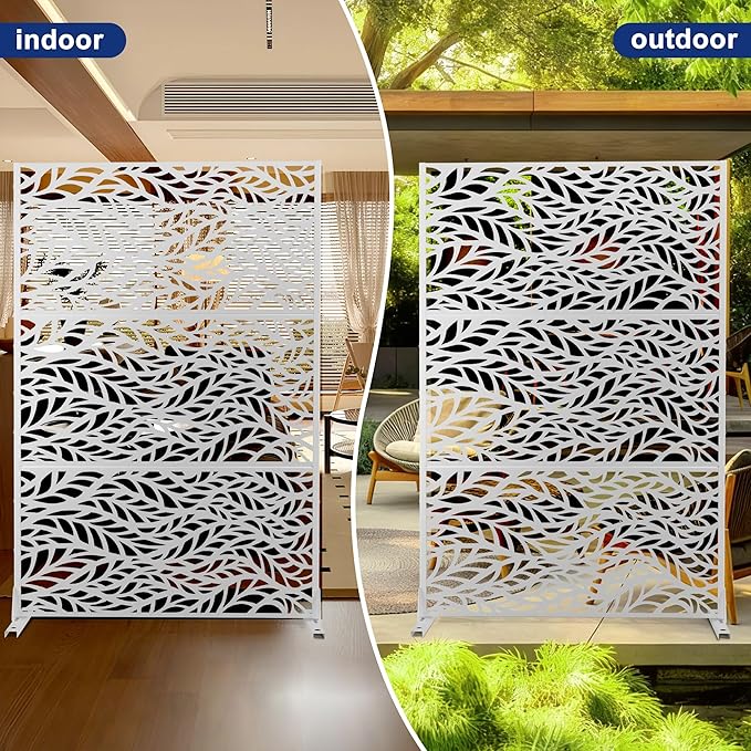 Outdoor Privacy Screen, Freestanding Privacy Fence Panels - Image 6