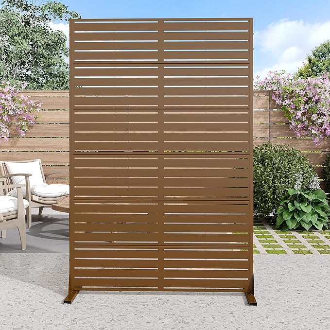 Casaphoria Metal Privacy Screen Outdoor by Casaphoria