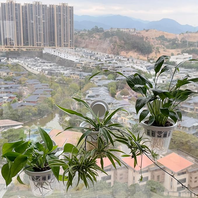 Set of 3 Plastic Window Planter - Image 3
