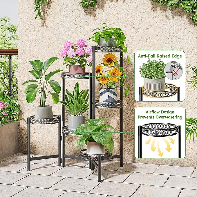 6 Tier Large Plant Stand Indoor - Image 4