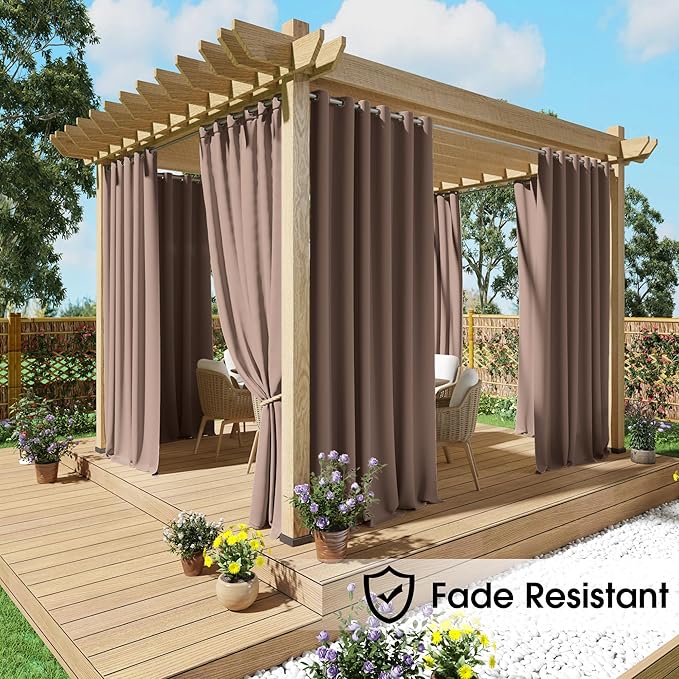 NICETOWN Fade Resistant Outdoor Curtains - Image 8