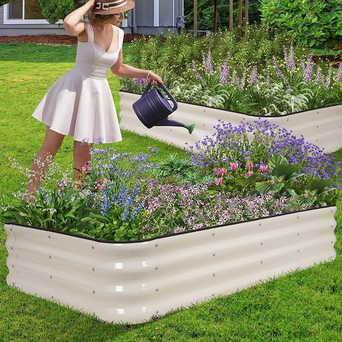1MORE Raised Garden Bed -5X3X1 Galvanized Planter Box - Image 2