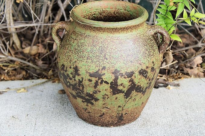 Egyptian Era Designed Earthen Ware Terra-Cotta Vessel/Planter - Image 3