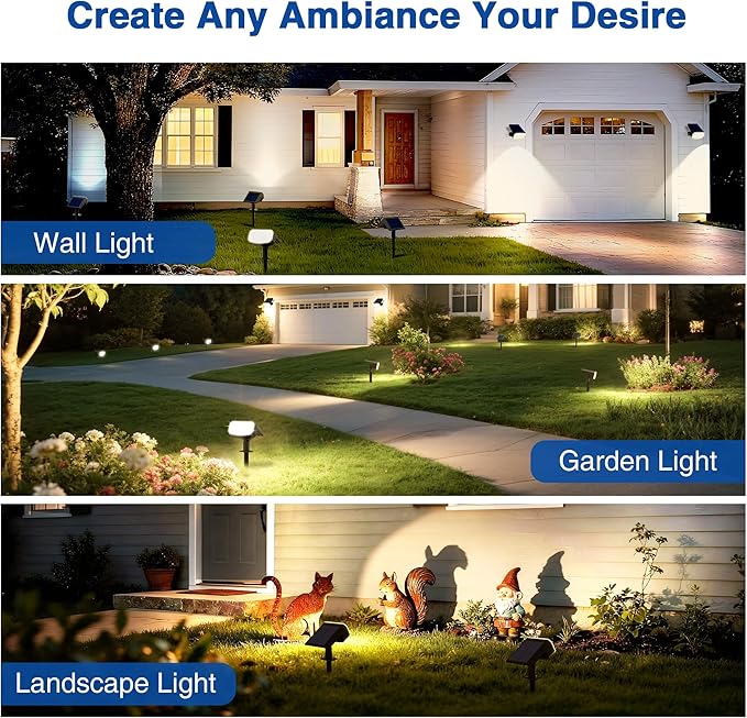 Solar Lights Outdoor Waterproof IP65, Super Bright LED - Image 3