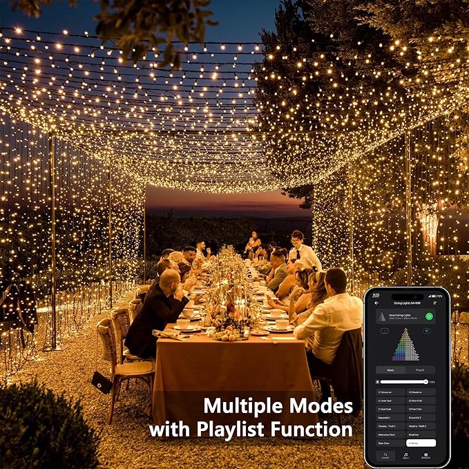 Brizled Smart String Lights, 65.61ft 200 LED Christmas Lights - Image 4