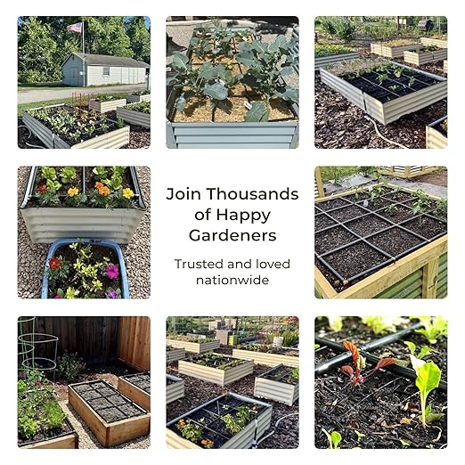The Garden Grid | Pre-Assembled Garden Bed Watering System – Waters Every Plant - Image 6