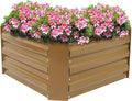 Sunnydaze 11.75" H Raised Metal Garden Bed by SunnydazeDecor