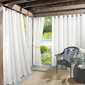 Sun Zero Marina Indoor/Outdoor UV Protectant Energy Efficient Grommet Curtain by SunZero%E2%84%A2