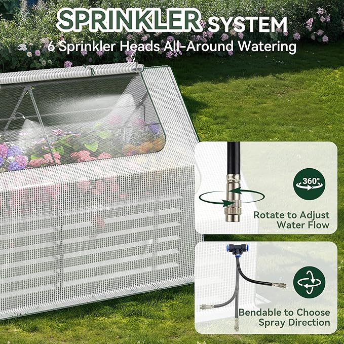 Raised Garden Bed with Self-Watering System, Galvanized Raised Beds - Image 2