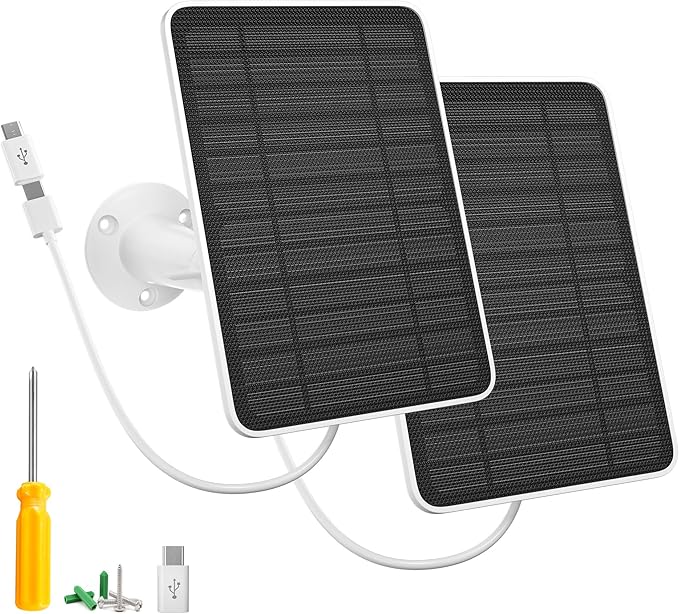5W Solar Panel Charger Compatible by FOHOA