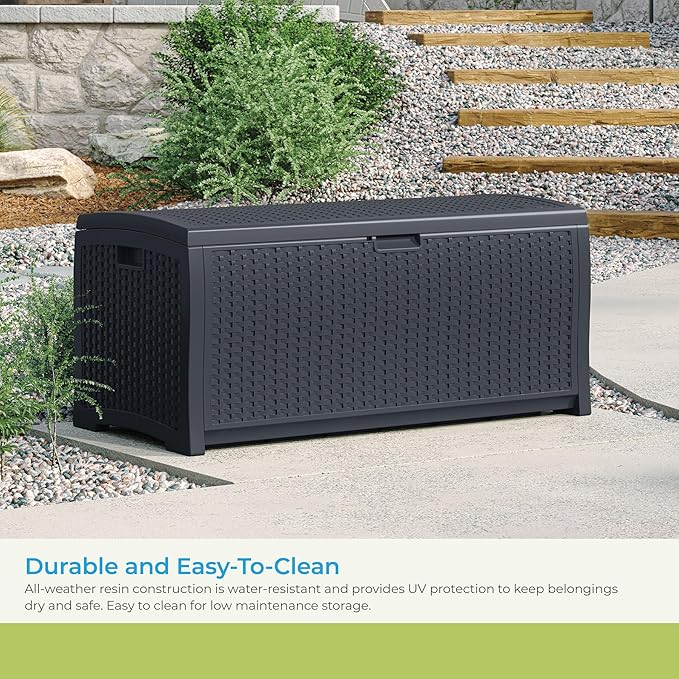 Suncast Outdoor Storage Box - Image 4