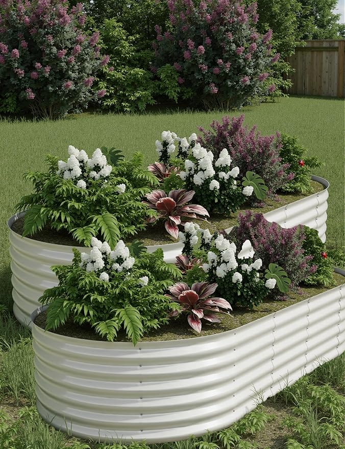 GarveeLife 2 Pcs Raised Garden Beds Outdoor 8x4x1.5 ft - Image 8