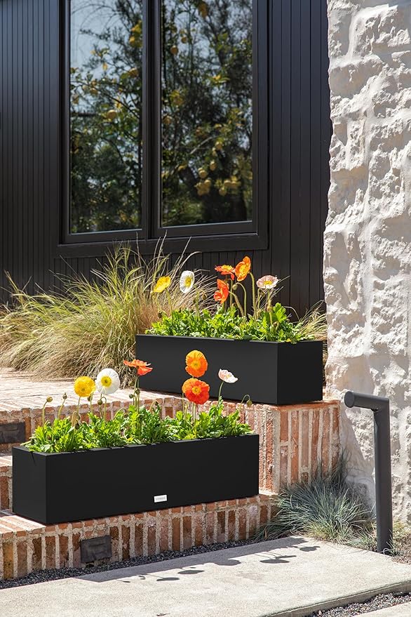 Veradek Block Series Window Box Planter - Image 4
