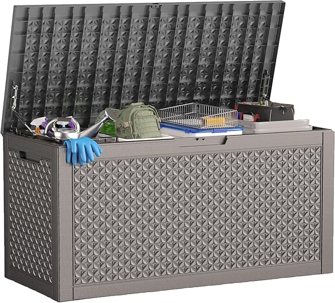ROJIK Outdoor Storage Housing Deck Box by ROJIK