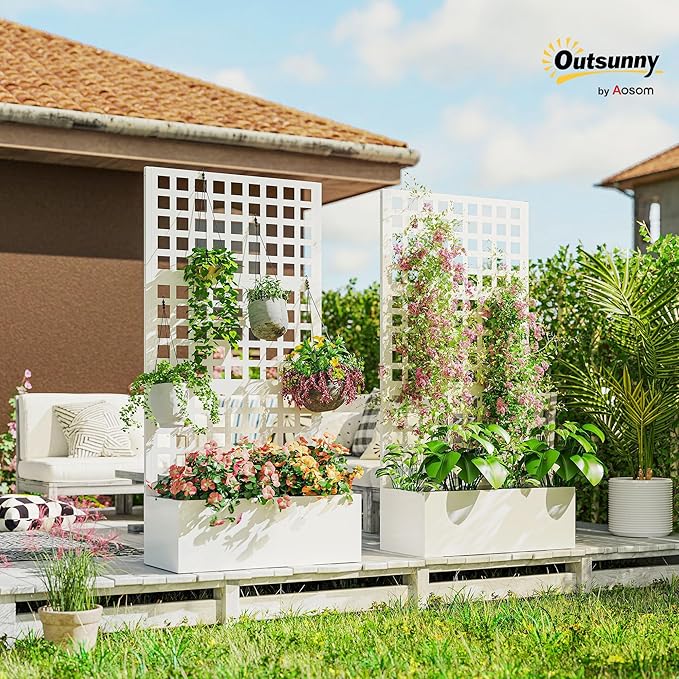 Outsunny Galvanized Raised Garden Bed - Image 2