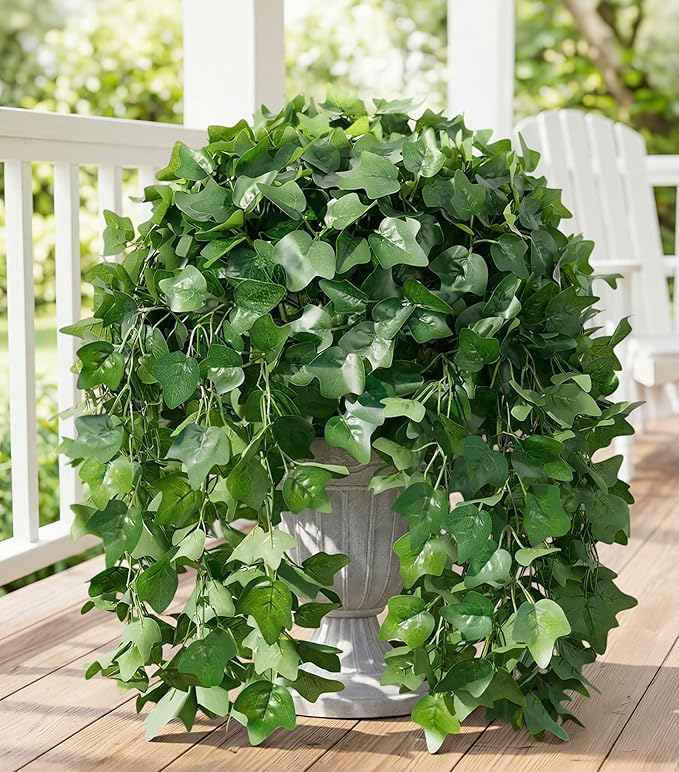 Faux Outdoor Plants Fake Hanging Plants - Image 2