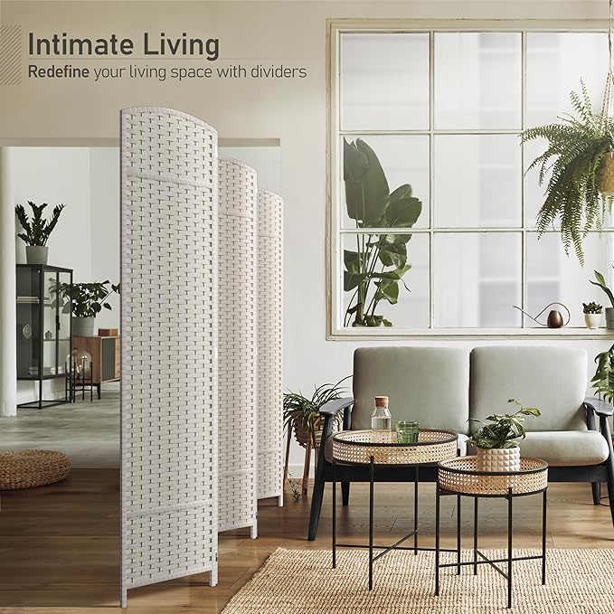 Sorbus 6 Panel Room Divider 6 ft. Tall - Image 2
