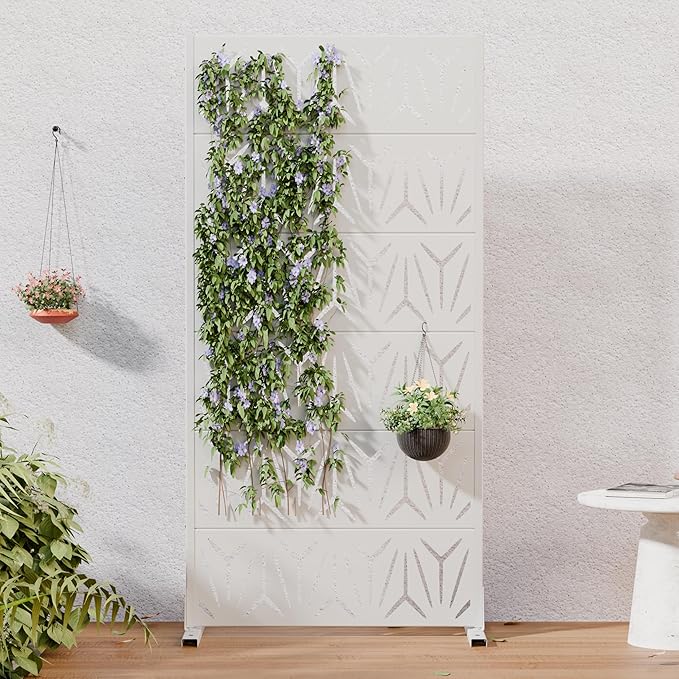 Casaphoria Metal Privacy Screen Outdoor by Casaphoria