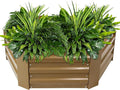 Sunnydaze 11.75" H Raised Metal Garden Bed by SunnydazeDecor