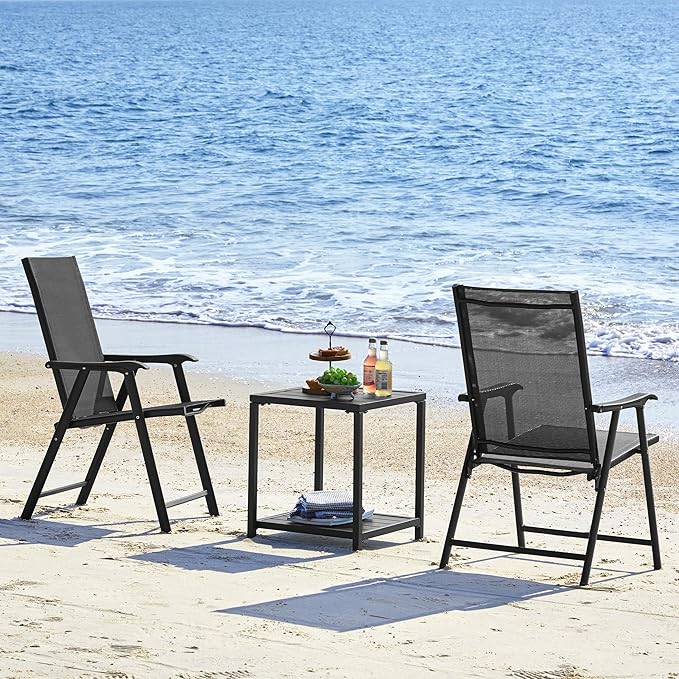 Yaheetech Patio Dining Chairs Set of 2 - Image 5