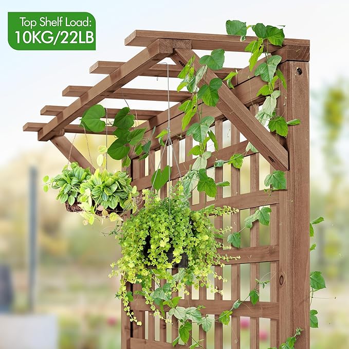 Yaheetech 72" H Horticulture Garden Planter - Image 9