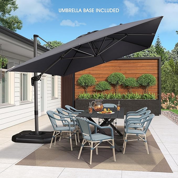 PURPLE LEAF 10' X 13' Patio Umbrella - Image 2