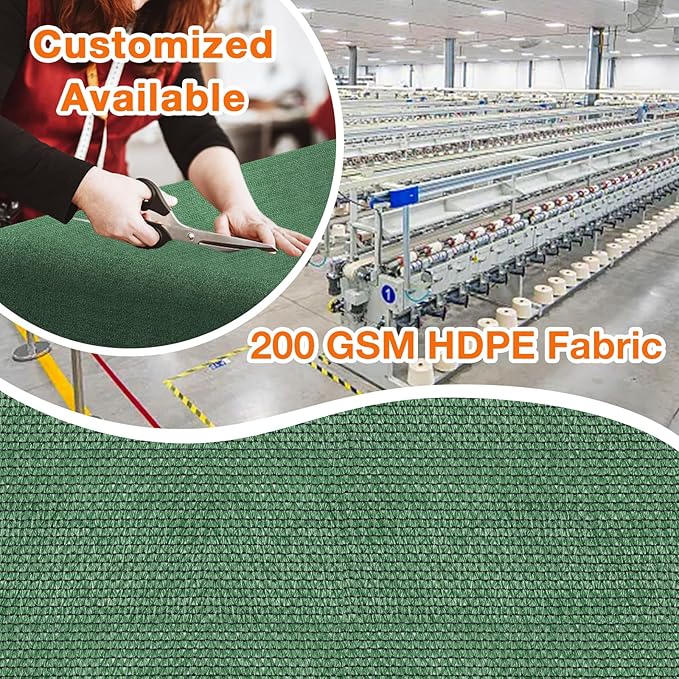 Artpuch Outdoor Pergola Shade Cover 9' X 14' Sun Shade Cloth - Image 2