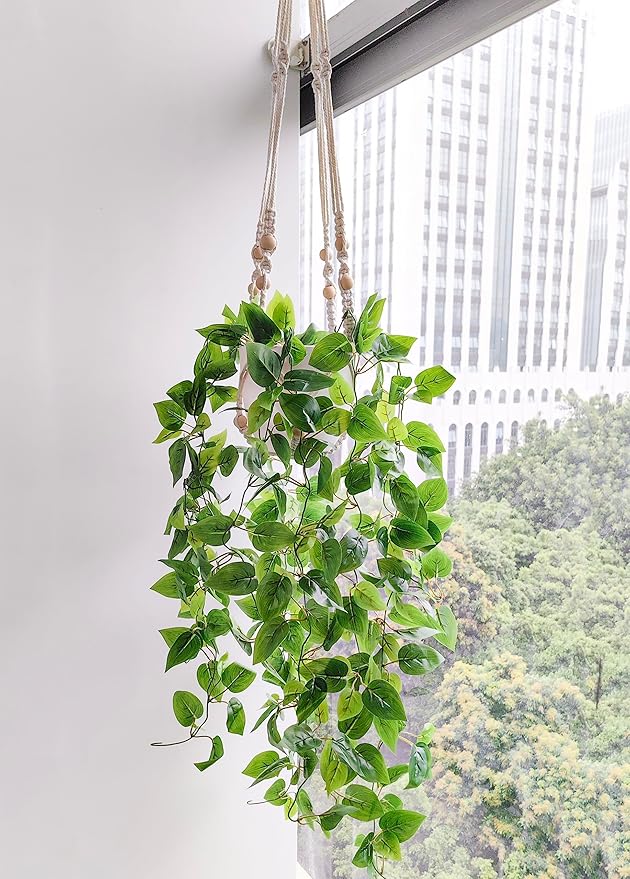 Comtelek Fake Hanging Plants Artificial Plants - Image 4