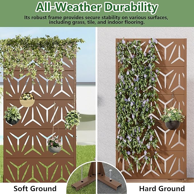 Casaphoria Metal Privacy Screen Outdoor - Image 4