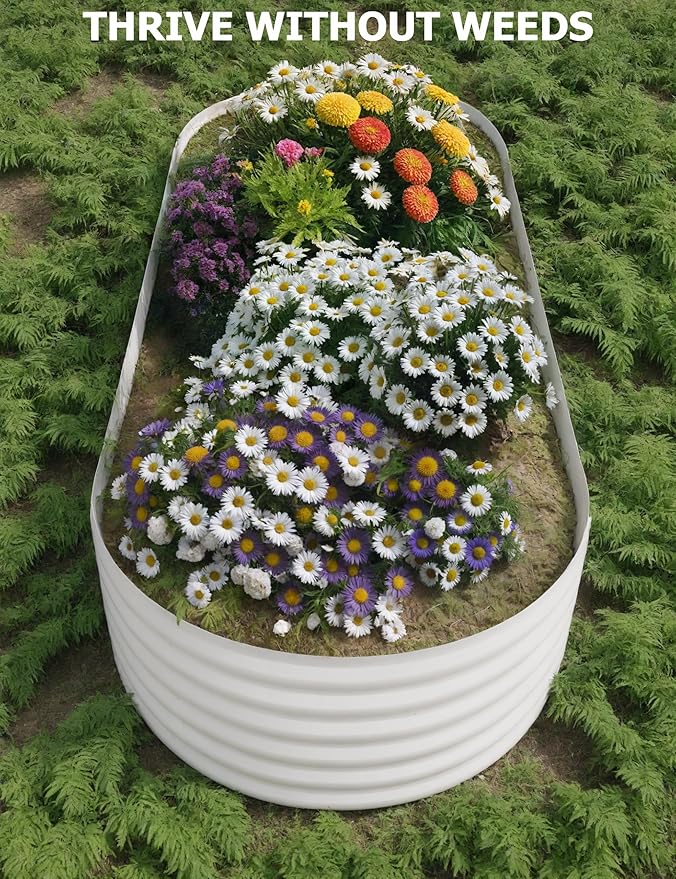 GarveeLife 2 Pcs Raised Garden Beds Outdoor 8x4x1.5 ft - Image 7