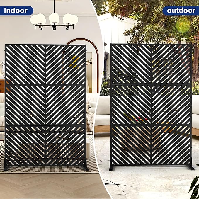 Outdoor Privacy Screen, Freestanding Privacy Fence Panels - Image 6