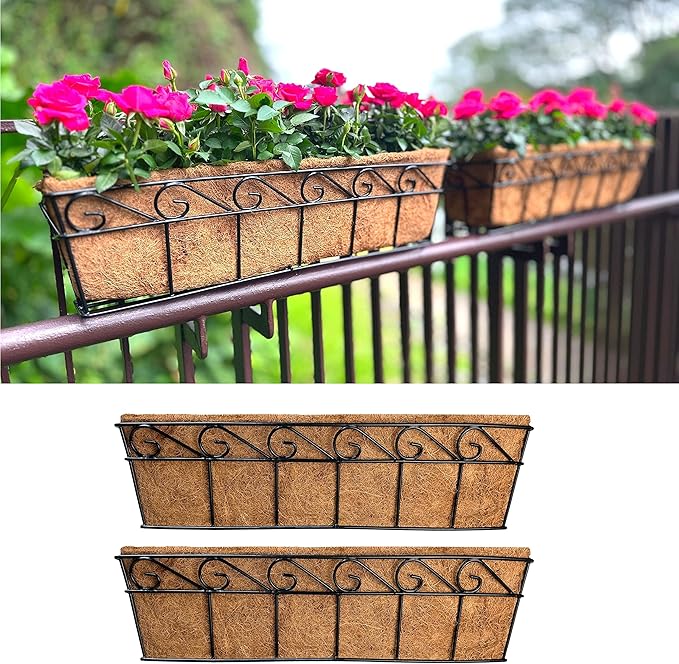 LaLaGreen Large Window Flower Boxes by L%C3%A1L%C3%A1Green