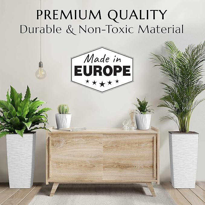 Mueller M-Resin Heavy Duty Tall Planters - Image 2