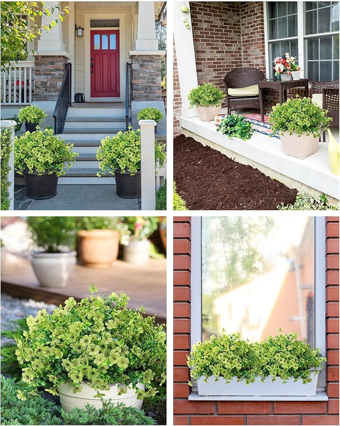 JAKY-Global Faux Artificial Plants Outdoor Flowers Spring Summer Decor 16 - Image 5