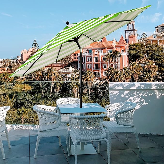 Sunnyglade 9' Patio Umbrella Outdoor Table Umbrella - Image 5