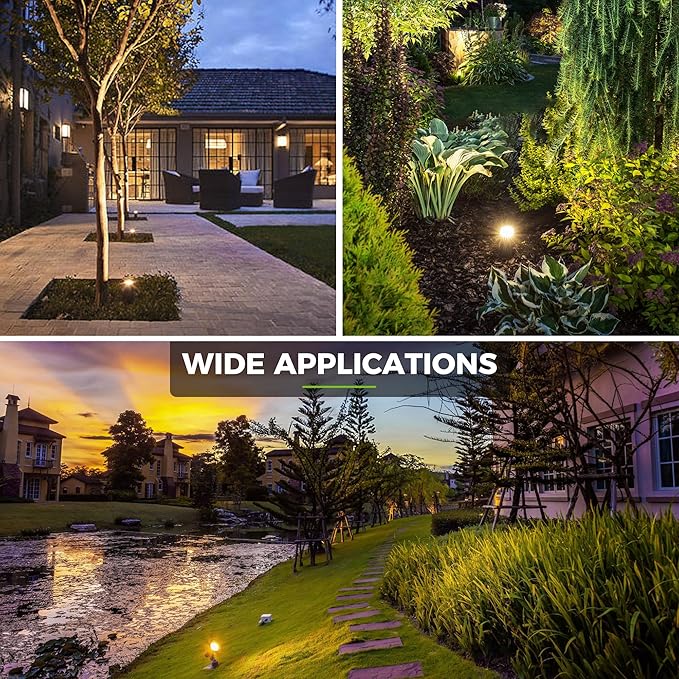 L LOHAS LED Landscape Spot Lights Outdoor, Dusk to Dawn Sensor 5W LED Spotlights - Image 6