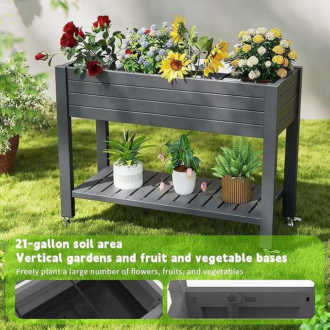Elevated Raised Garden Bed - Image 5