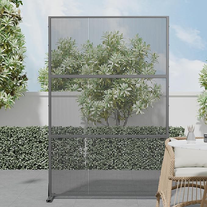 Casaphoria Metal Privacy Screen Outdoor by Casaphoria