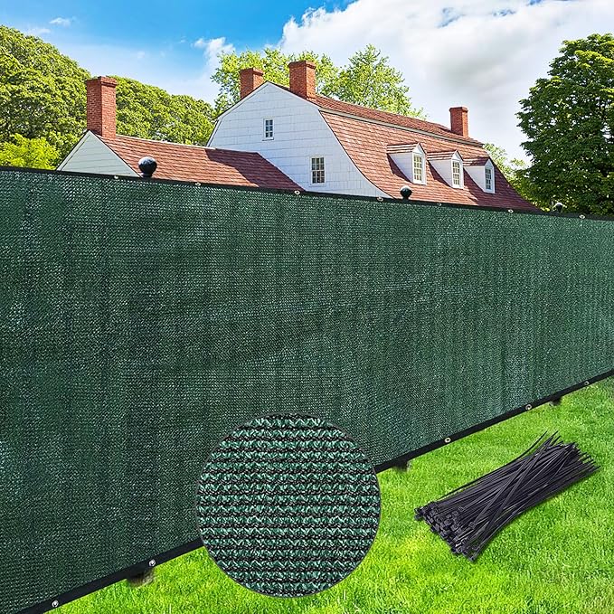 UPGRADE Privacy Screen 5' x 25' Fence Commercial Shade Cover by UPGRADE