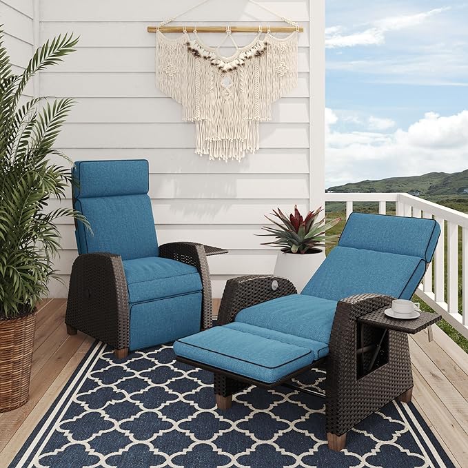 Grand patio Outdoor Reclining Chairs by GrandPatio