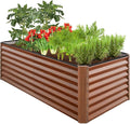 Best Choice Products 6x3x2ft Outdoor Metal Raised Garden Bed, Deep Root Box by BestChoiceProducts