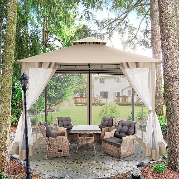 COBIZI Gazebo 10x10 Heavy Duty Gazebos - Image 8
