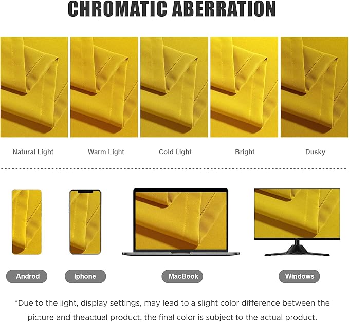 BONZER Outdoor Curtains for Patio Water Resistant Heavy Privacy Light Filtering - Image 5